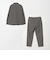 【WEB限定】JUST fit ナイロン PU リラックス セットアップ -2Wayストレッチ-