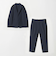 【WEB限定】JUST fit ナイロン PU リラックス セットアップ -2Wayストレッチ-