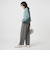 ワイド テーパード パンツ