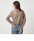 メッシュ 2WAY プルオーバー ニット ２ -ウォッシャブル-