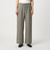 ［size SHORT/TALLあり］BREEZE LINEN ブリーズリネン ワイド パンツ チェック