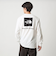 ＜THE NORTH FACE＞バック スクエアロゴ ロングスリーブ 長袖 Tシャツ