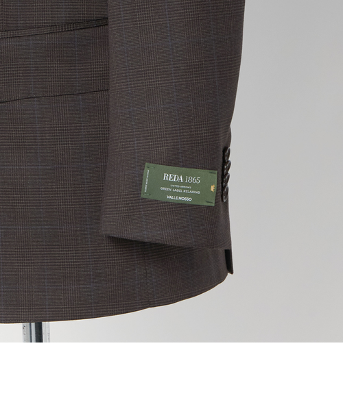 Green Label RelaxingセットアップスーツグレンチェックREDA UNITED ARROWS green label relaxing｜REDA グレンチェック 3B