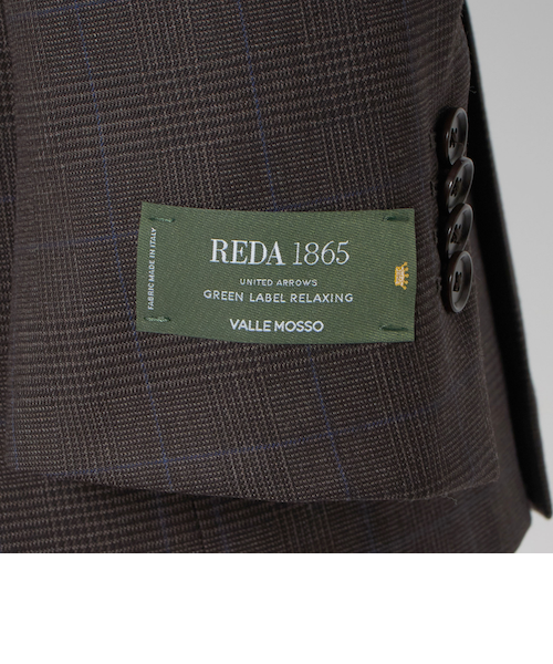 Green Label RelaxingセットアップスーツグレンチェックREDA green label relaxing（グリーンレーベルリラクシング）の