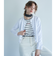 ＜To b. by agnes b.コラボ＞ロゴ ショートスリーブ Tシャツ ボーダー