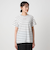 ＜To b. by agnes b.コラボ＞ロゴ ショートスリーブ Tシャツ ボーダー