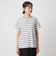 ＜To b. by agnes b.コラボ＞ロゴ ショートスリーブ Tシャツ ボーダー
