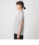 ＜To b. by agnes b.コラボ＞ロゴ ショートスリーブ Tシャツ ボーダー