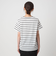 ＜To b. by agnes b.コラボ＞ロゴ ショートスリーブ Tシャツ ボーダー