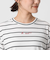 ＜To b. by agnes b.コラボ＞ロゴ ショートスリーブ Tシャツ ボーダー
