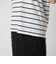 ＜To b. by agnes b.コラボ＞ロゴ ショートスリーブ Tシャツ ボーダー