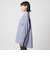 ＜To b. by agnes b.コラボ＞エンブロイダリー オーバーサイズ シャツ