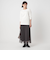 ＜To b. by agnes b.コラボ＞ロゴ ロングスリーブ Tシャツ