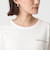 ＜To b. by agnes b.コラボ＞ロゴ ロングスリーブ Tシャツ