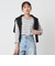 ＜To b. by agnes b.コラボ＞ロゴ ロングスリーブ Tシャツ ボーダー