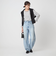 ＜To b. by agnes b.コラボ＞ロゴ ロングスリーブ Tシャツ ボーダー