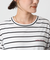 ＜To b. by agnes b.コラボ＞ロゴ ロングスリーブ Tシャツ ボーダー