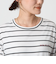 ＜To b. by agnes b.コラボ＞ロゴ ロングスリーブ Tシャツ ボーダー