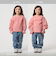 ボーダー キャンディスリーブ Tシャツ / キッズ  100cm-160cm◎