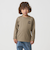 ＜THE NORTH FACE＞ロングスリーブ スモールスクエア ロゴティー / キッズ  110cm-120cm
