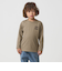 ＜THE NORTH FACE＞ロングスリーブ スモールスクエア ロゴティー / キッズ  110cm-120cm