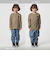 ＜THE NORTH FACE＞ロングスリーブ スモールスクエア ロゴティー / キッズ  110cm-120cm