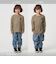 ＜THE NORTH FACE＞ロングスリーブ スモールスクエア ロゴティー / キッズ  110cm-120cm