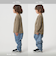 ＜THE NORTH FACE＞ロングスリーブ スモールスクエア ロゴティー / キッズ  110cm-120cm