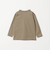 ＜THE NORTH FACE＞ロングスリーブ スモールスクエア ロゴティー / キッズ  110cm-120cm