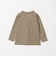 ＜THE NORTH FACE＞ロングスリーブ スモールスクエア ロゴティー / キッズ  110cm-120cm