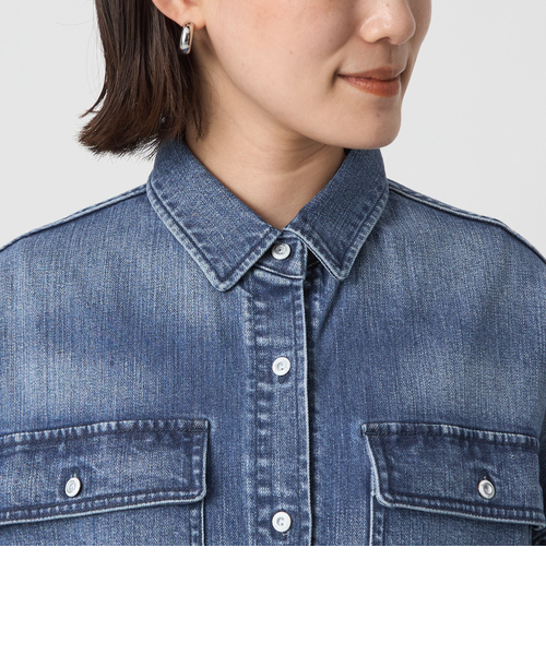 別注】＜HEALTHY DENIM＞Almond シャツ｜グリーンレーベル