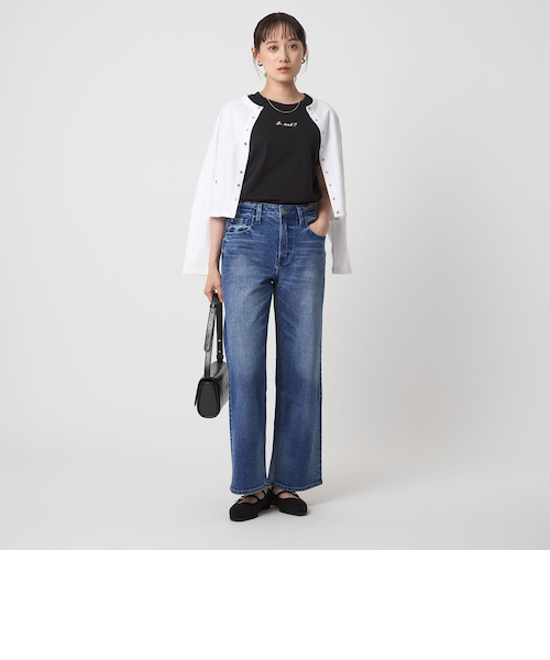 Healthy ワイドパンツ デニムブルー Healthy denim】ワイドパンツデニム （デニムパンツ）｜qualite