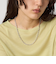 リングデザイン チェーンネックレス