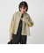 ソモウライク シアー バンドカラー シャツ