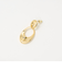 Wオーバルリング ピアス
