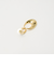 Wオーバルリング ピアス