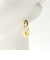 Wオーバルリング ピアス