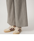 ［size SHORT/TALLあり］ツイードライク キーネック オールインワン