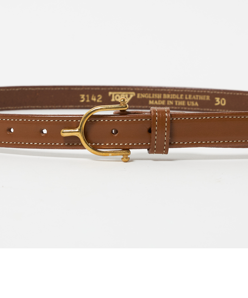 TORY LEATHERトリーレザー ベルト グリーンレーベルリラクシング別注 UNITED ARROWS green label relaxing｜【別注】<TORY LEATHER>1