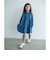デニム ティアード チュニック ワンピ / キッズ  100cm-160cm