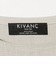 KIVANC ノーカラー 長袖 Tシャツ -ストレッチ-