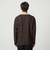 KIVANC ノーカラー 長袖 Tシャツ -ストレッチ-