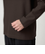 KIVANC ノーカラー 長袖 Tシャツ -ストレッチ-