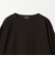 KIVANC ノーカラー 長袖 Tシャツ -ストレッチ-