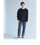 KIVANC ノーカラー 長袖 Tシャツ -ストレッチ-