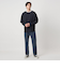 KIVANC ノーカラー 長袖 Tシャツ -ストレッチ-