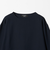 KIVANC ノーカラー 長袖 Tシャツ -ストレッチ-