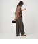 【結論シリーズ】ニーハイフレアパンツ ［size SHORT/TALLあり］