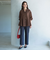 【結論シリーズ】ニーハイフレアパンツ デニム マシンウォッシャブル ストレッチ