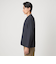 A+ ウールライク 1B ノーカラージャケット -ウォッシャブル・ストレッチ-